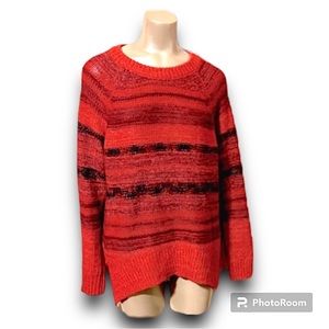 Red Mossimo Knit Sweater